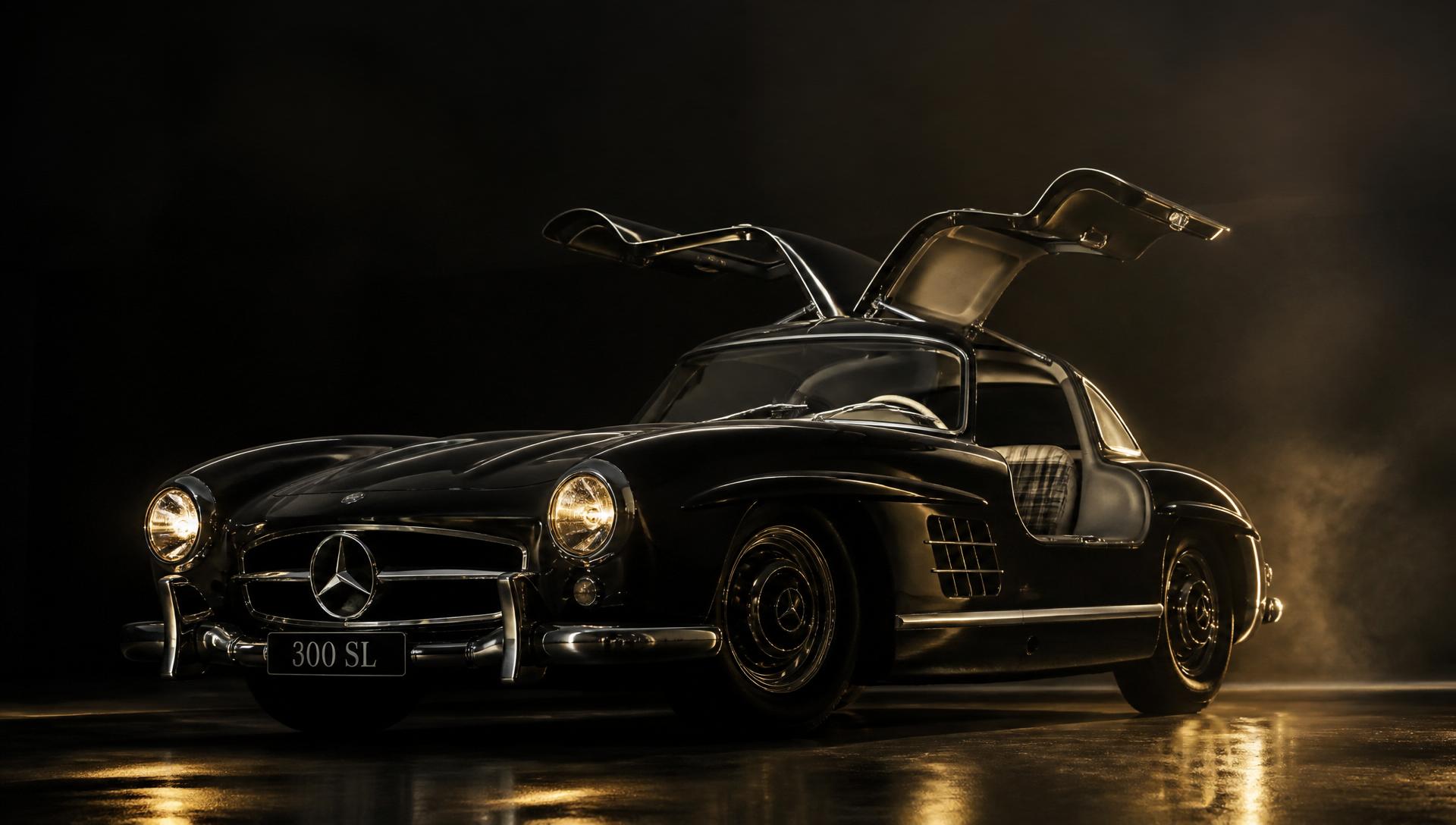 מרצדס 300SL דלתות שחף — יבוא רכבי אספנות